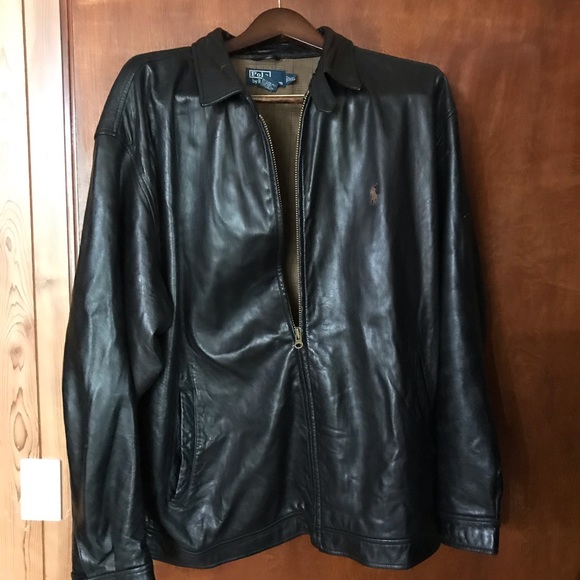 Polo Ralph Lauren Other - Ralph Lauren Polo black leather jacket